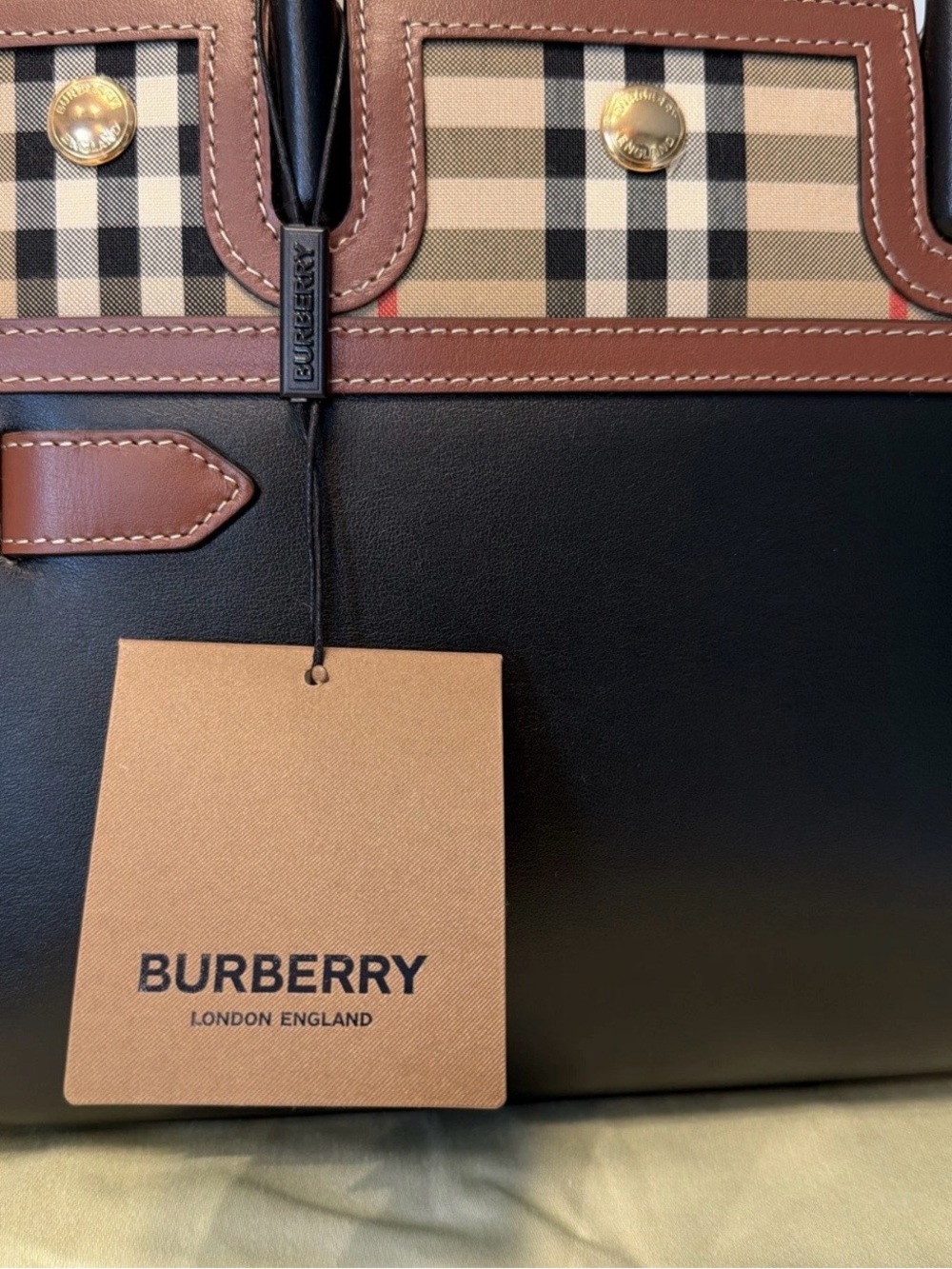 Burberry Title Handbag - Picture 3 of 16